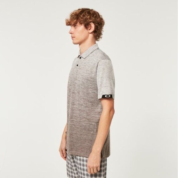 NWT Oakley Soft Grain Polo in‎ White/Gray Size medium - Picture 3 of 7